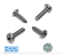 HPP License Plate Stainless Steel Screws Compatible with All Infiniti Models