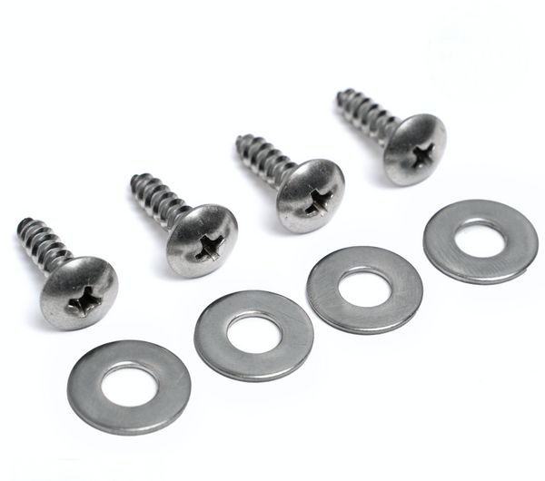 HPP License Plate Stainless Steel Screws Compatible with Subaru Models